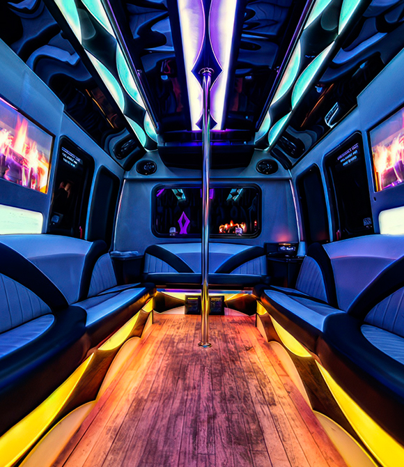 Limo bus services in Toledo