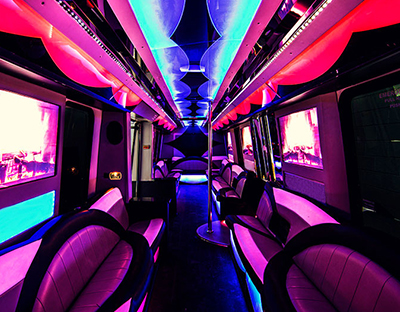 40-passenger party buses